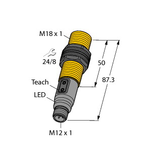 BCT5-S18-UP6X2T-H1151電容式傳感器